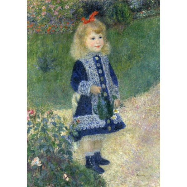 Mała dziewczynka z konewką, Auguste Renoir, 1876 (300el.) - Sklep Art Puzzle